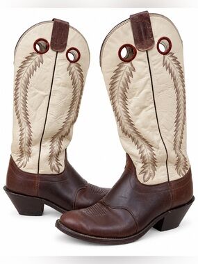 Olathe Boot Company Genuine Vintage Style 6906 tall-top cowboy boots